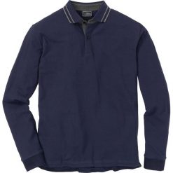 Shirt polo z długim rękawem Regular Fit bonprix ciemnoniebieski. Bluzki z długim rękawem marki ASICS. Za 74.99 zł.