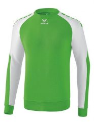 Erima Bluza "Essential 5-C" w kolorze zielono-białym rozmiar: XL. Zielone bluzy Erima, xl, bez wzorów, bez kaptura. Za 88.43 zł.