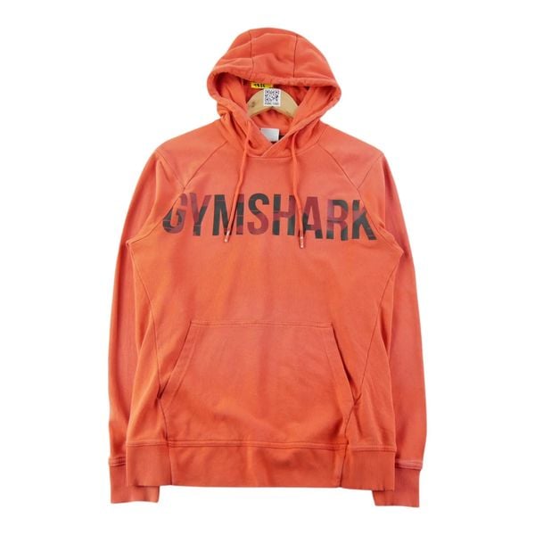 Second life - Gymshark męska bluza z kapturem do biegania - Stan dobry. Brązowe bluzy z kapturem GYMSHARK, m, bez wzorów, z materiału, z kapturem. Za 85.16 zł.