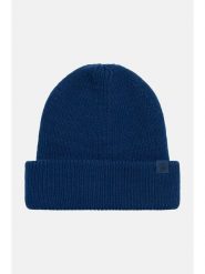 Derbe Czapka w kolorze granatowym rozmiar: onesize. Niebieskie czapki zimowe Derbe, bez wzorów, prążkowane. Za 109.26 zł.