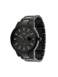 Daniel Wellington Zegarek DW00100753 Czarny. Czarne, analogowe zegarki Daniel Wellington. Za 1,169.00 zł.
