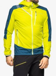 Kurtka softshell męska La Sportiva Aequilibrium Softshell Jkt. Zielone kurtki La Sportiva, l, bez wzorów, z gore-texu, bez kaptura. Za 791.99 zł.