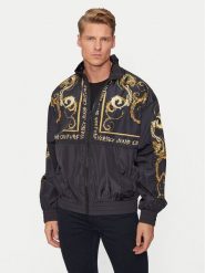 Versace Jeans Couture Kurtka bomber 77GAS411 Czarny Regular Fit. Czarne kurtki Versace Jeans Couture, m, bez wzorów, z jeansu, bez kaptura. Za 919.99 zł.