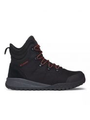 Columbia Buty trekkingowe "Fairbanks Omni-Heat" w kolorze czarnym rozmiar: 42,5. Czarne buty trekkingowe Columbia, bez wzorów, z materiału, bez zapięcia. Za 206.42 zł.