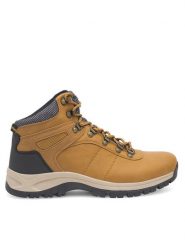 Sprandi Trekkingi MP07-11734-01 Brązowy. Brązowe botki sznurowane Sprandi, bez wzorów, z materiału, bez obcasa, bez zapięcia. Za 199.99 zł.