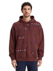 Scotch & Soda Bluza w kolorze bordowym rozmiar: M. Czerwone bluzy z kapturem Scotch & Soda, m, bez wzorów, z bawełny, z kapturem. Za 234.42 zł.