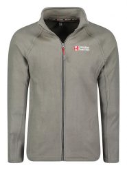 Canadian Peak Kurtka polarowa "Tugeak" w kolorze szarym rozmiar: XXL. Szare kurtki Canadian Peak, xxl, bez wzorów, z materiału, bez kaptura. Za 86.37 zł.