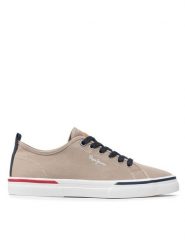 Pepe Jeans Tenisówki Kenton Smart 22 PMS30811 Beżowy. Brązowe trampki Pepe Jeans, m, bez wzorów, bez zapięcia. Za 199.99 zł.