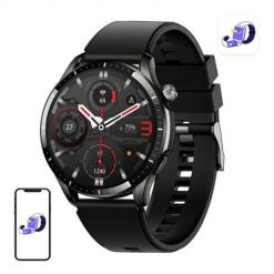 Smartwatch Blitzwolf BW-EP10 (czarny). Czarne, cyfrowe zegarki smartwatch BlitzWolf, z aplikacjami, z materiału. Za 115.00 zł.