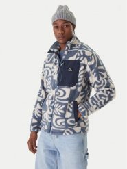 Quiksilver Polar Clean Coast EQYPF03066 Niebieski Regular Fit. Niebieskie bluzy z polaru Quiksilver, l, bez wzorów, z polaru, bez kaptura. Za 419.99 zł.