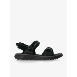 Sandały turystyczne męskie Columbia Konos Hiker 2-Strap. Czarne sandały Columbia, bez zapięcia. Za 251.99 zł.
