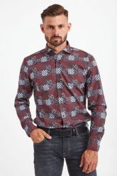 Koszula męska Hanjo-W JOOP! JEANS. Koszule JOOP! Jeans, m, bez wzorów, z jeansu, bez kołnierzyka, bez ramiączek. W wyprzedaży za 125.70 zł.