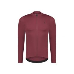 Dżersej z długim rękawem BBB Cycling Essence. Czerwone bluzy BBB CYCLING, bez wzorów, z dżerseju, bez kaptura. Za 474.00 zł.