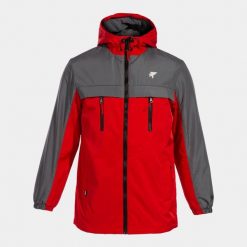 Kurtka anorak przeciwdeszczowa męska Joma Explorer z kapturem polarowa podszewka. Czarne kurtki Joma, m, bez wzorów, z polaru, z kapturem. Za 345.99 zł.