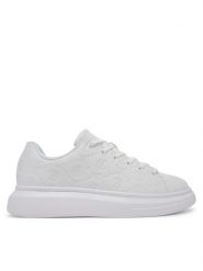 Just Cavalli Sneakersy 78QA3SBE ZSC31 Biały. Białe buty sportowe casual Just Cavalli, bez wzorów, ze skóry, bez zapięcia. Za 739.99 zł.