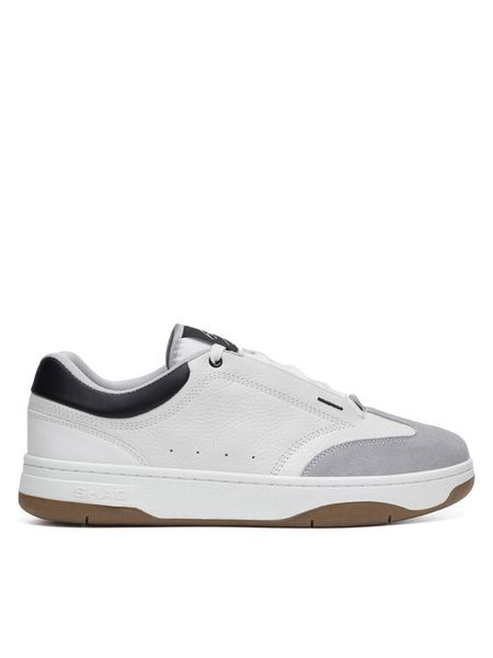 Shaq Sneakersy FORTUNE AQ95012M-WB Biały. Białe buty sportowe casual Shaq, bez wzorów, ze skóry, bez zapięcia. Za 249.99 zł.