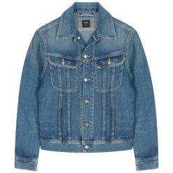 LEE 101 RIDER JACKET MĘSKA KURTKA JEANSOWA L97X49RL. Kurtki Lee, l, bez wzorów, z jeansu, bez kaptura. Za 249.99 zł.