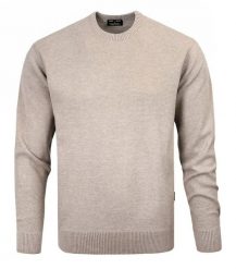 Męski Sweter Pako Jeans - Wełniany - Beżowy. Brązowe swetry rozpinane Pako Jeans, m, bez wzorów, z dzianiny, bez kołnierzyka, bez ramiączek. Za 199.00 zł.