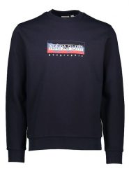 Napapijri Bluza w kolorze granatowym rozmiar: 3XL. Niebieskie bluzy Napapijri, xl, bez wzorów, bez kaptura. Za 194.61 zł.