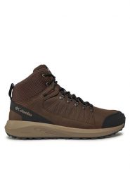 Columbia Trekkingi Trailstorm™ Crest Mid Waterproof 2027001 Brązowy. Brązowe botki sznurowane Columbia, bez wzorów, ze skóry, bez obcasa, bez zapięcia. Za 369.99 zł.