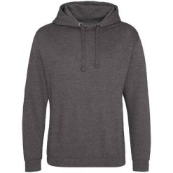Bluza Unisex Dla Dorosłych Epic Heather Hoodie. Brązowe bluzy AWDIS, m, bez wzorów, bez kaptura. Za 137.99 zł.