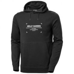 Bluza sportowa męska Helly Hansen Move Sweat. Czarne bluzy z kapturem Helly Hansen, l, bez wzorów, z kapturem. Za 314.99 zł.