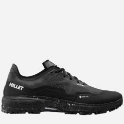 Buty do biegania w terenie męskie Millet Intense GoreTex M. Czarne buty turystyczne Millet, bez wzorów, z gore-texu, bez zapięcia, do biegania, gore-tex. Za 719.00 zł.