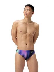 Speedo Kąpielówki "End+ ML" w kolorze fioletowym rozmiar: 6. Różowe kąpielówki Speedo, bez wzorów, z materiału. Za 100.75 zł.