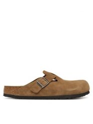 Birkenstock Klapki Boston 1032813 Brązowy. Brązowe klapki Birkenstock, ze skóry. Za 694.99 zł.