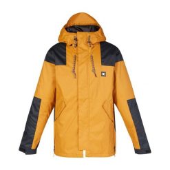 Kurtka snowboardowa męska DC Anchor. Żółte kurtki narciarskie i snowboardowe DC Shoes, m, bez wzorów, narciarskie. W wyprzedaży za 773.35 zł.