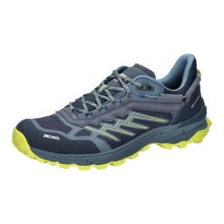 Buty trekkingowe męskie MEINDL Jamaica GTX z membraną Gore-tex. Szare trekkingi MEINDL, bez wzorów, z gore-texu, bez zapięcia. Za 839.00 zł.