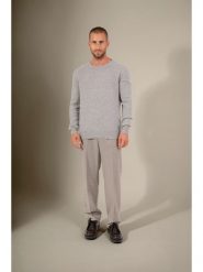Perfect Cashmere Kaszmirowy sweter w kolorze szarym rozmiar: S. Szare swetry nierozpinane Perfect Cashmere, s, bez wzorów, z kaszmiru, bez kołnierzyka, bez ramiączek. Za 608.99 zł.