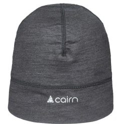 Czapka Cairn Merino. Czarne czapki zimowe CAIRN, bez wzorów, z wełny. Za 168.50 zł.
