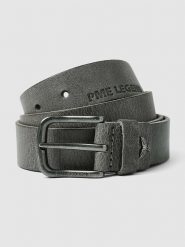 PME Legend Skórzany pasek w kolorze antracytowym rozmiar: 90. Czarne paski PME Legend, bez wzorów, z materiału. Za 148.61 zł.