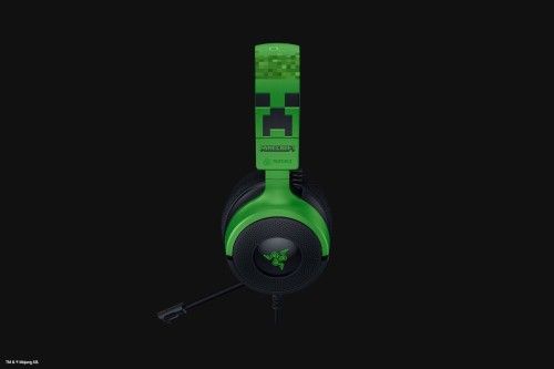 Zestaw słuchawkowy Razer Gaming Kraken V4 X przewodowe nauszne z mikrofonem edycja Minecraft. Słuchawki nauszne RAZER. Za 469.99 zł.