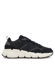 G-Star Raw Sneakersy KMS3360 Czarny. Czarne buty sportowe casual G-Star Raw, bez wzorów, z materiału, bez zapięcia. Za 299.99 zł.