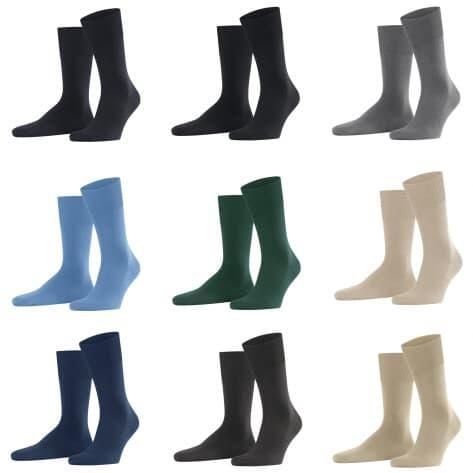 Skarpety Falke ClimaWool. Szare skarpety Falke, bez wzorów, z dzianiny. Za 129.50 zł.