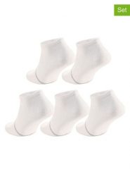 Norfolk Skarpety trekkingowe (5 par) "Fresh" w kolorze białym rozmiar: S. Białe skarpety Norfolk, bez wzorów, z materiału. Za 69.99 zł.