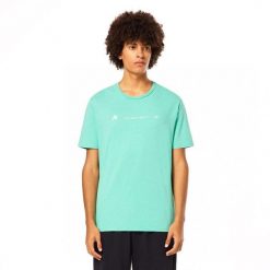 Koszulka sportowa męska Oakley Mtl Terra. Zielone t-shirty sportowe Oakley, bez wzorów, bez ramiączek. Za 115.99 zł.