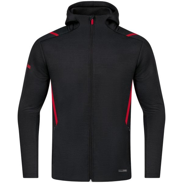 Bluza dresowa z kapturem Jako Challenge. Czarne bluzy z kapturem JAKO, m, bez wzorów, z dresówki, z kapturem. Za 236.40 zł.