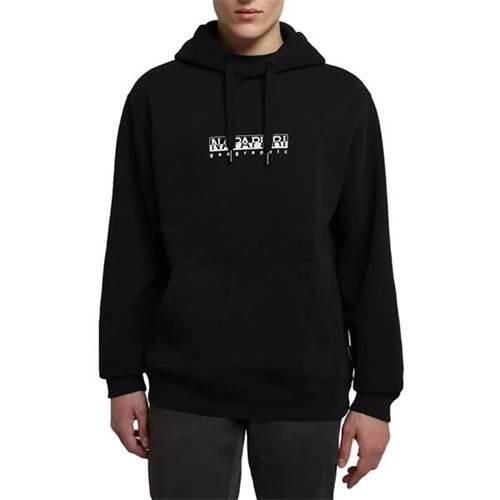 Bluza sportowa męska Napapijri B-box H. Bluzy bez kaptura Napapijri, na jesień, m, bez wzorów, z bawełny, bez kaptura. Za 383.60 zł.