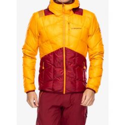 Kurtka puchowa męska La Sportiva Pinnacle Down Jkt. Brązowe kurtki narciarskie i snowboardowe La Sportiva, m, bez wzorów, z puchu, narciarskie. Za 944.99 zł.