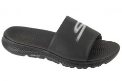 Klapki na basen męskie, On-The-Go Go Consistent Sandal 2.0 - Culver. Czarne klapki Skechers, z materiału. Za 159.99 zł.