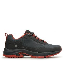 Trekkingi Halti. Szare buty trekkingowe Halti, bez wzorów, bez zapięcia. Za 499.99 zł.