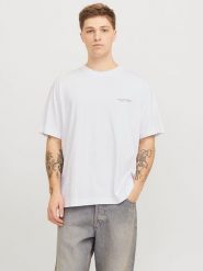 Jack & Jones Koszulka "Hisington" w kolorze białym rozmiar: M. Białe bezrękawniki Jack & Jones, m, bez wzorów, z bawełny, bez kołnierzyka, bez ramiączek. Za 43.99 zł.