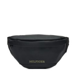 Saszetka nerka Tommy Hilfiger. Czarne saszetki i nerki Tommy Hilfiger, bez wzorów. Za 259.99 zł.