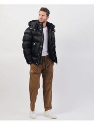 BOSS Kurtka puchowa H-Corbinian4 50525364 Czarny Regular Fit. Czarne kurtki Boss, m, bez wzorów, z puchu, bez kaptura. Za 1,729.00 zł.
