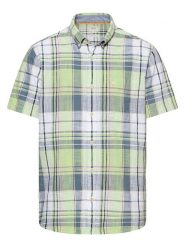 Camel Active Koszula - Regular fit - w kolorze zielonym rozmiar: M. Zielone koszule Camel Active, m, bez wzorów, z bawełny, bez kołnierzyka, bez ramiączek. Za 127.35 zł.