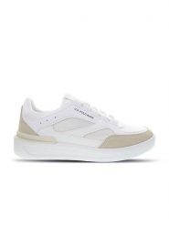 U.S. Polo Assn. Sneakersy w kolorze biało-beżowym rozmiar: 43. Białe buty sportowe casual U.S. Polo Assn., bez wzorów, bez zapięcia. Za 241.56 zł.