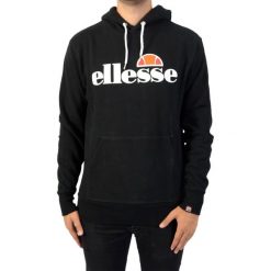 Bluza dresowa męska Ellesse Gottero. Czarne bluzy Ellesse, l, bez wzorów, z dresówki, bez kaptura. Za 235.00 zł.